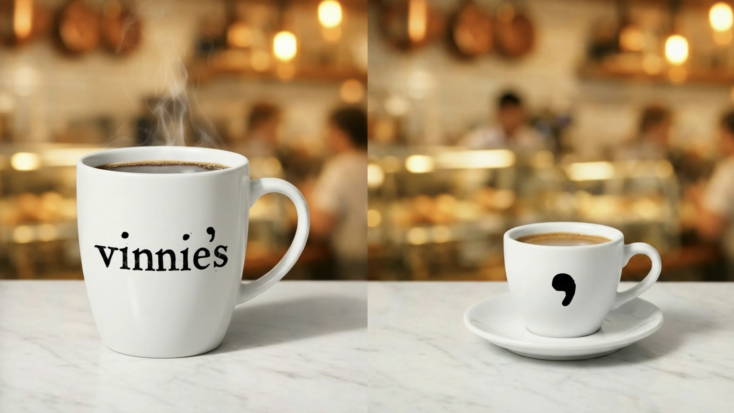 Vinnie's mug mockups